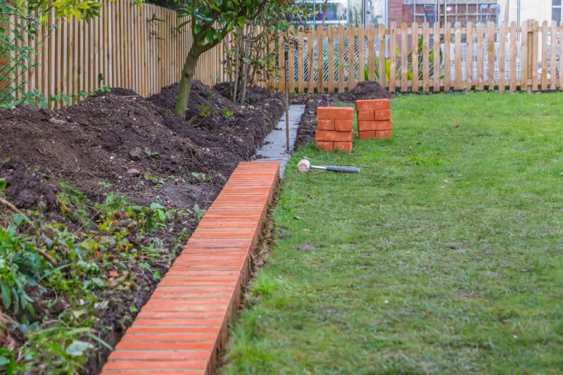 Brick Hardscape Installation