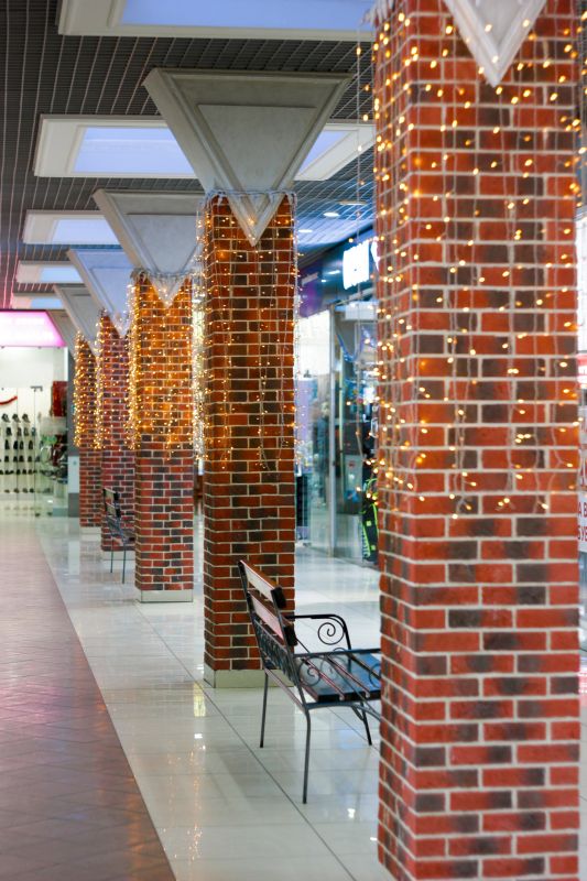 Brick Columns Installation