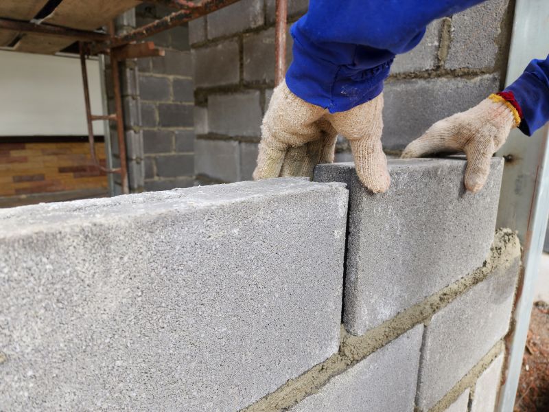Cinder Block Wall Repair