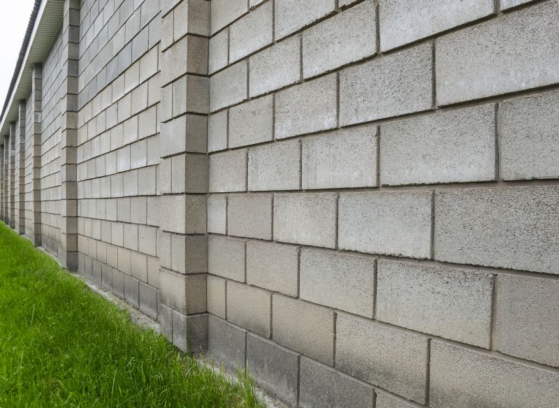 Cinder Blocks Installation