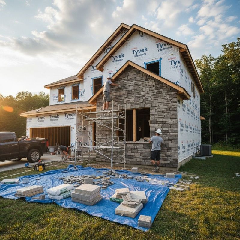Residential Brick Installation